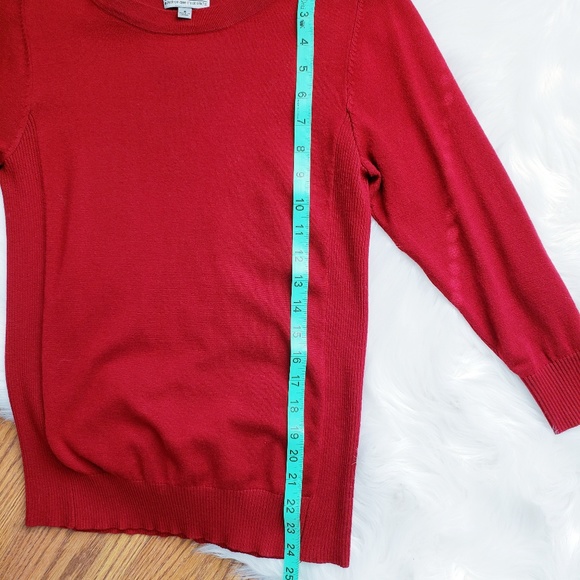 Joseph A Red Sweater - Picture 6 of 7